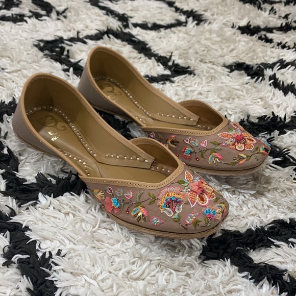 Handmade Fizzy Goblet jutti flat shoes BRAND NEW - Picture 1 of 6
